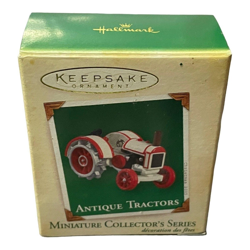 Hallmark 2005 Miniature Antique Tractors 9th in Series QXM8992